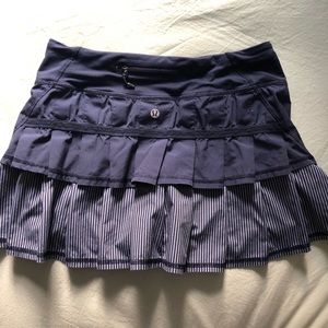 Lululemon Navy Skort